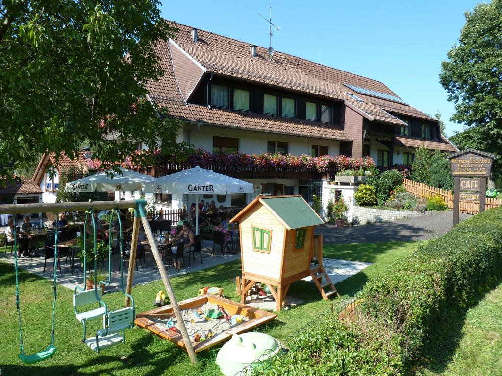 Cafe-Pension Endehof Oberprechtal Dış mekan fotoğraf