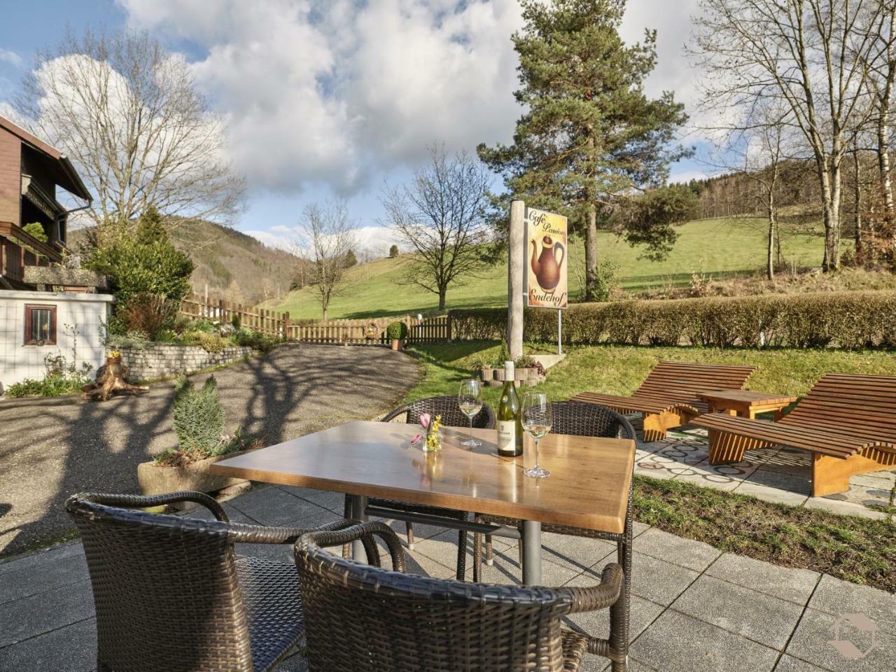 Cafe-Pension Endehof Oberprechtal Dış mekan fotoğraf