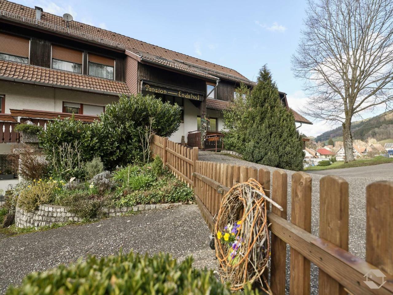 Cafe-Pension Endehof Oberprechtal Dış mekan fotoğraf