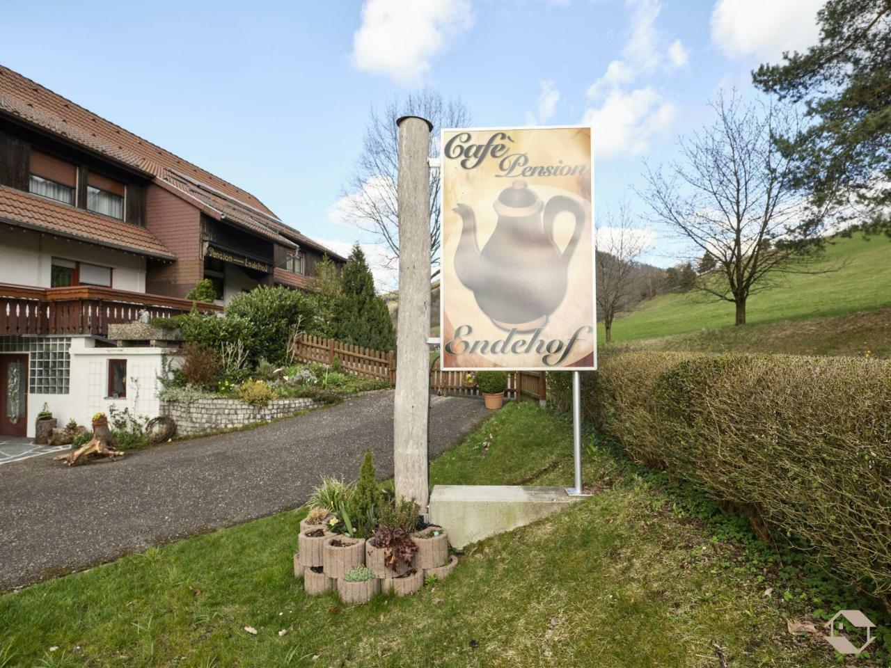 Cafe-Pension Endehof Oberprechtal Dış mekan fotoğraf