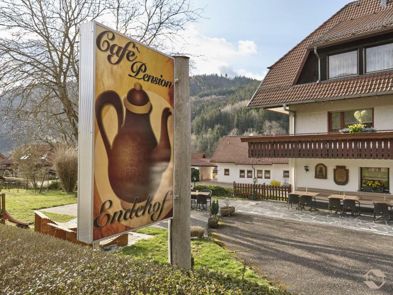 Cafe-Pension Endehof Oberprechtal Dış mekan fotoğraf